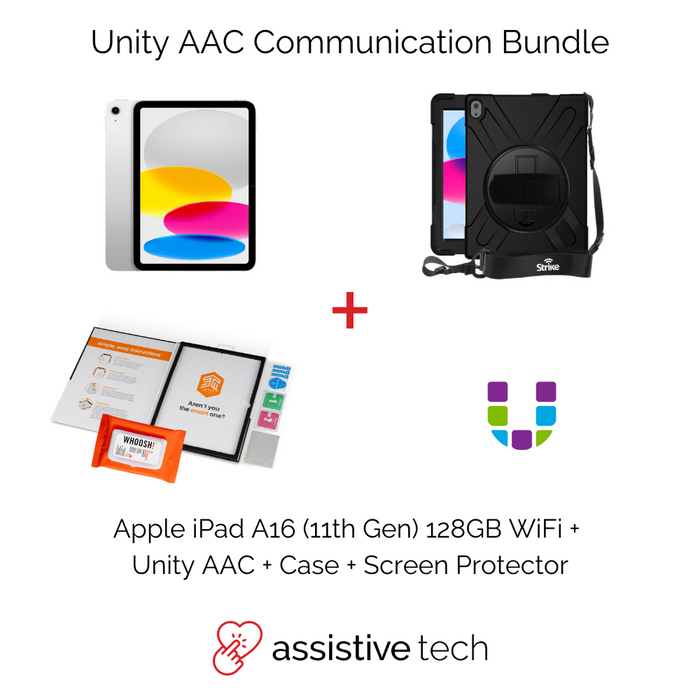 Unity AAC Communication Bundle (iPad 11th Gen/128GB + Strike Case)