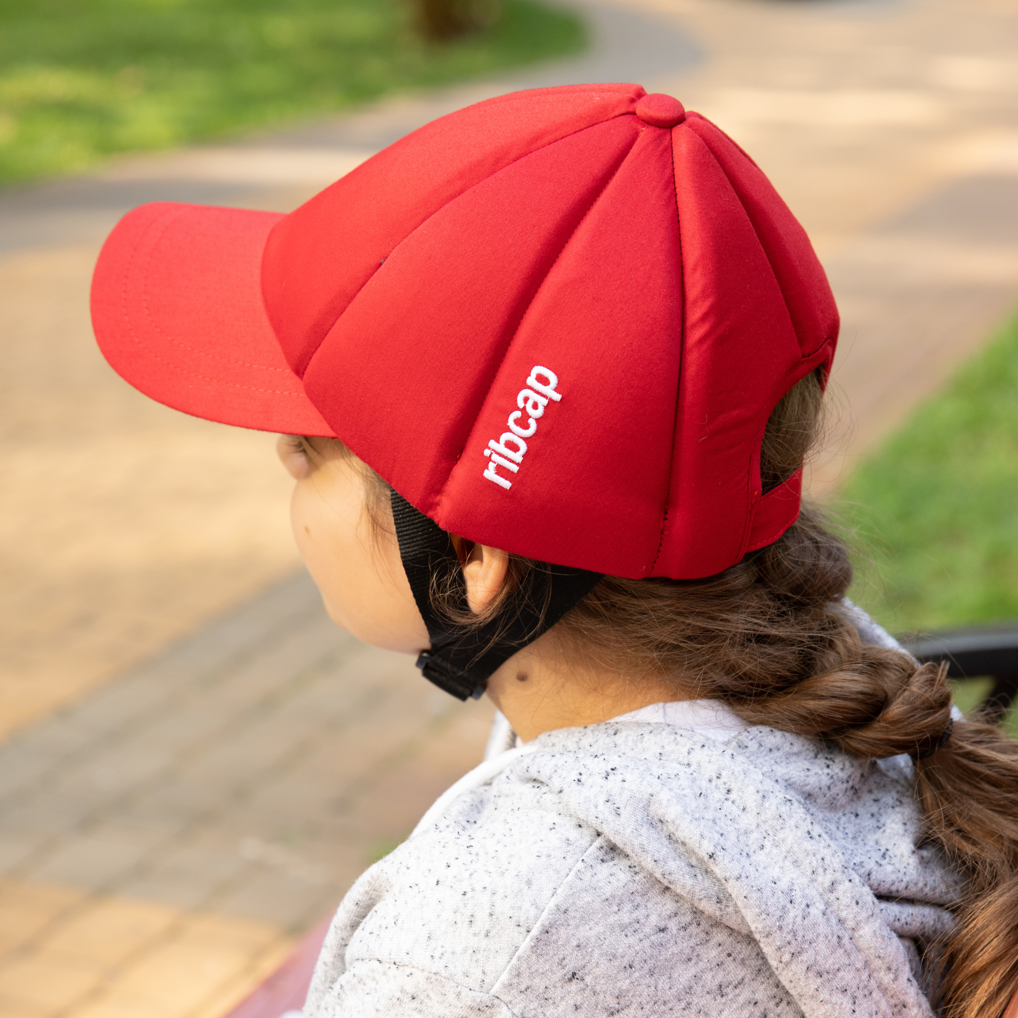 Load video: Ribcap Baseball Cap Red