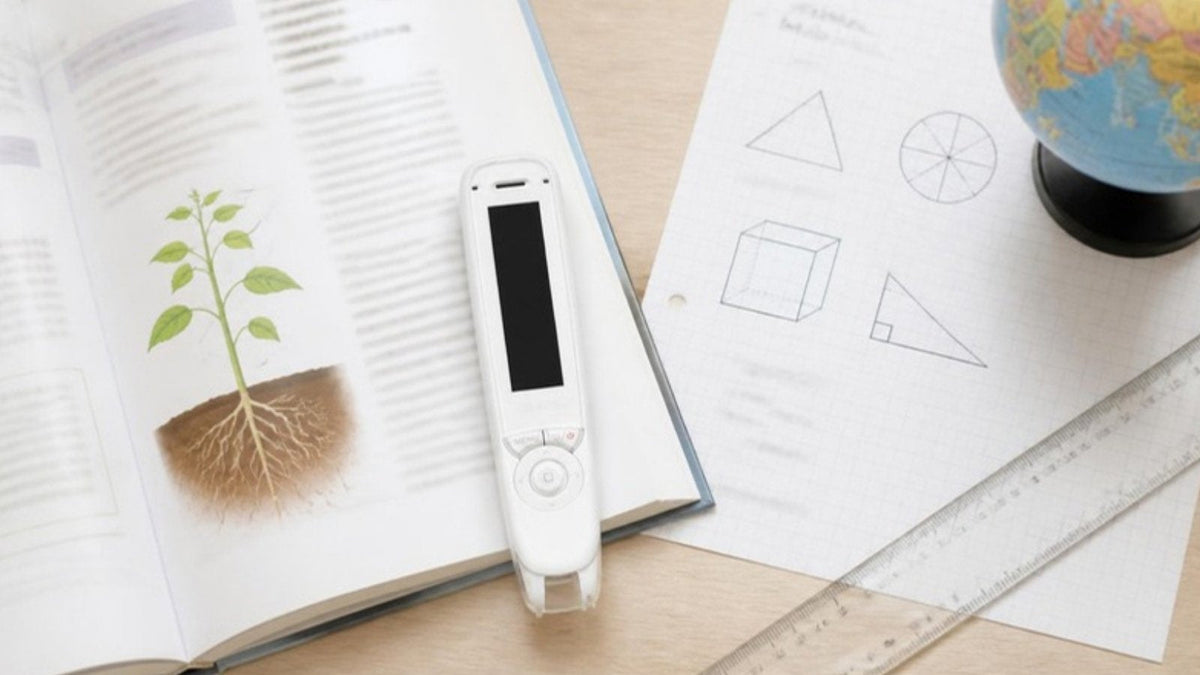 C-Pen Reader 2 on science and maths materials