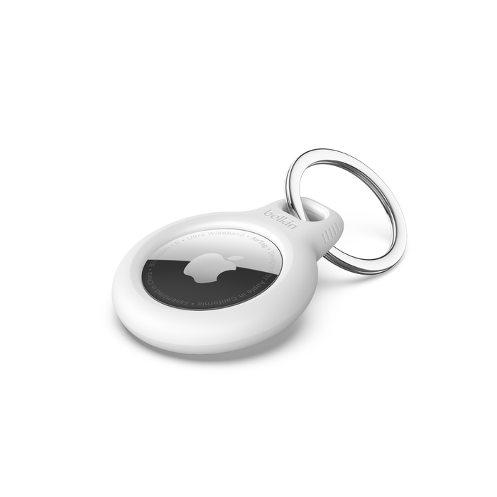 Apple AirTag 4 Pack with Secure Holder Bundle