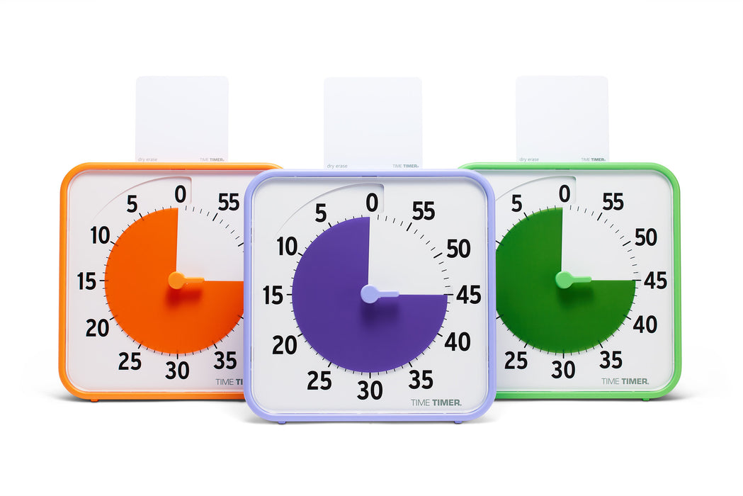 Time Timer Original (8 inch) Learning Center Classroom Set (Secondary Colour Collection)