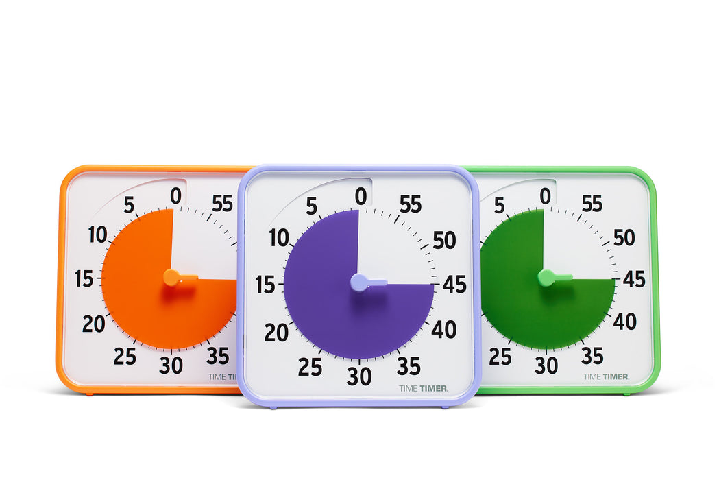 Time Timer Original (8 inch) Learning Center Classroom Set (Secondary Colour Collection)