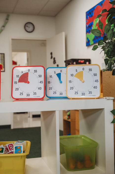 Time Timer Original (8 inch) Learning Center Classroom Set (Primary Colour Collection)