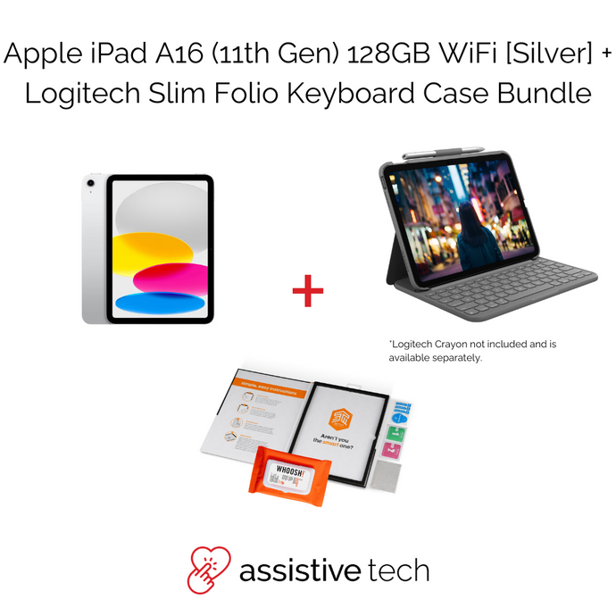 iPad A16 128GB Bundle | Assistive Tech
