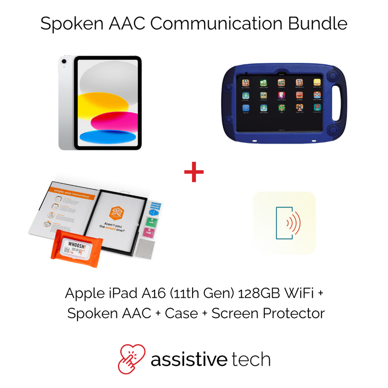 Spoken AAC Rugged Communication Bundle (iPad 11th Gen/128GB + GoNow Case)
