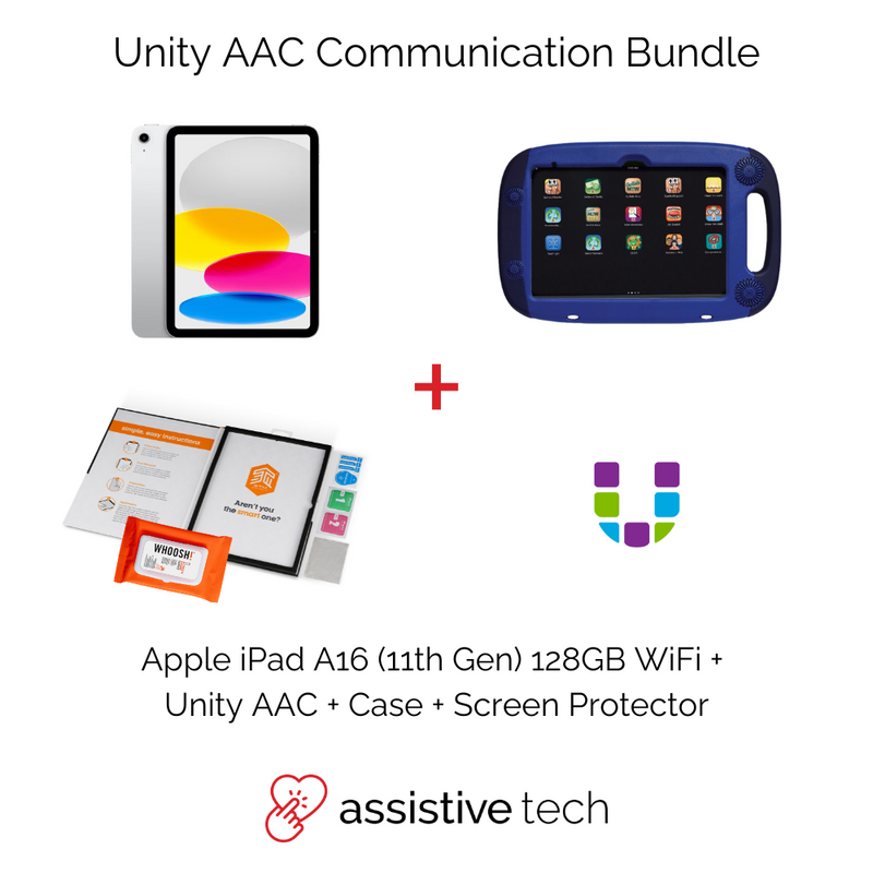 Unity AAC Rugged Communication Bundle (iPad 11th Gen/128GB + GoNow Case)