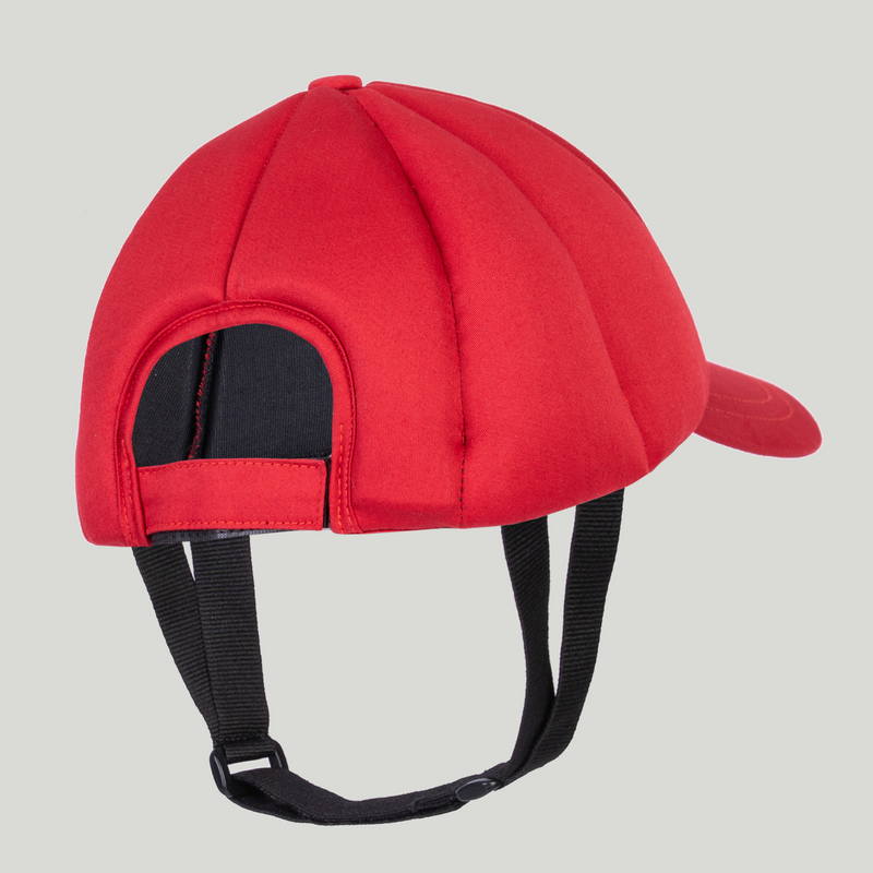 Ribcap Baseball Cap Red