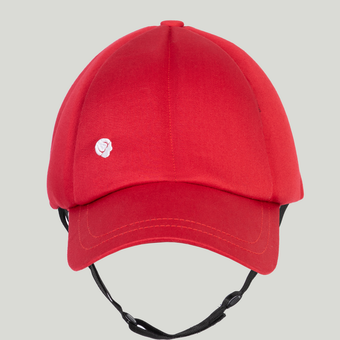 Ribcap Baseball Cap Red