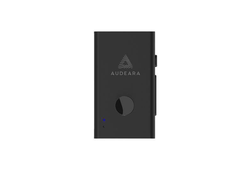 Audeara Audio Transceiver & Lapel Microphone – Auracast™ & Bluetooth®