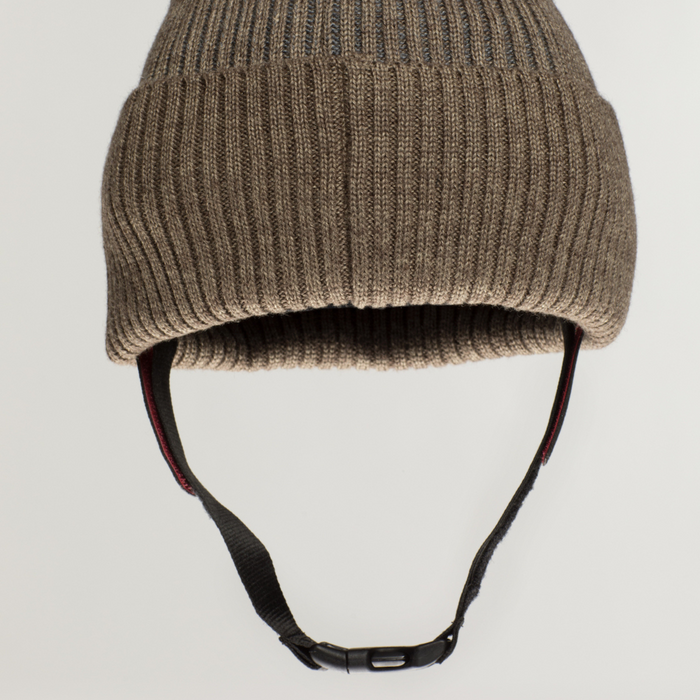 Ribcap Iggy Beanie Protective Helmet [Brown]