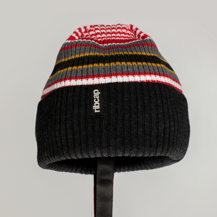 Ribcap Iggy Beanie Protective Helmet [Stripy]