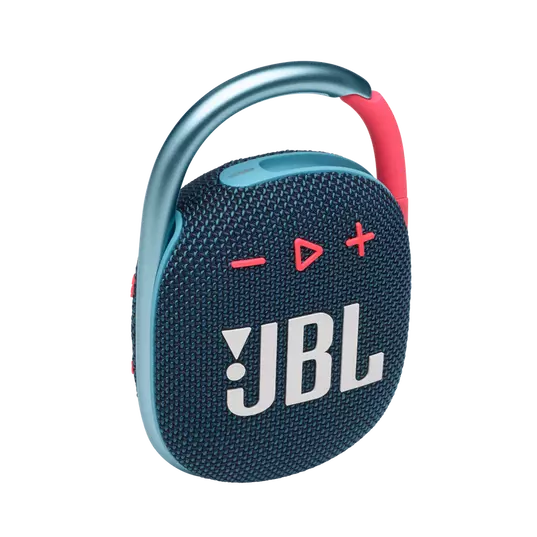 JBL Clip 4 Portable Bluetooth Speaker (Blue/Pink)