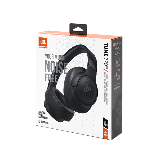 JBL Tune 770 Noise Cancelling Headphones (Over-Ear) [Black]