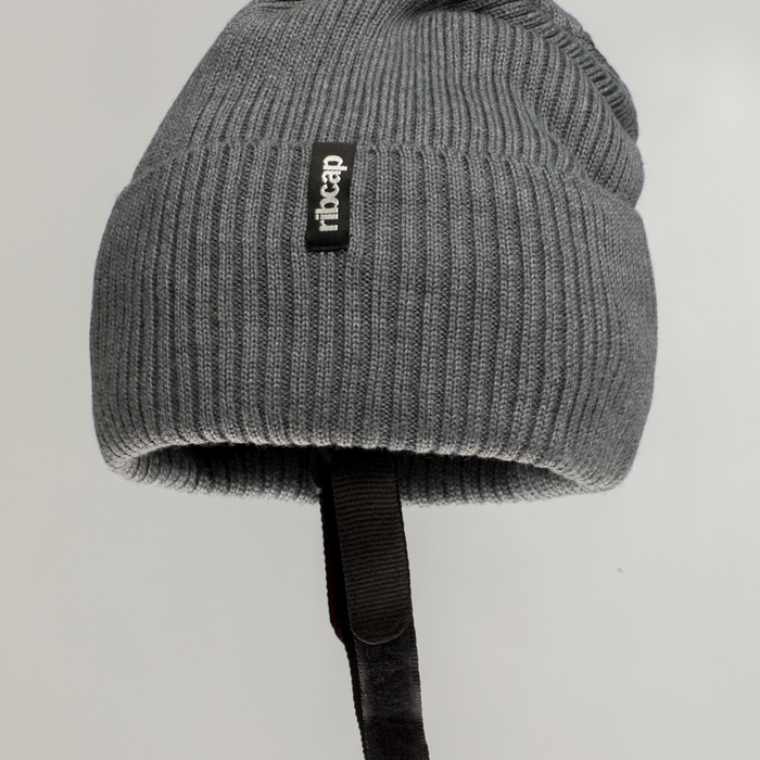 Ribcap Lenny Beanie Protective Helmet [Grey]