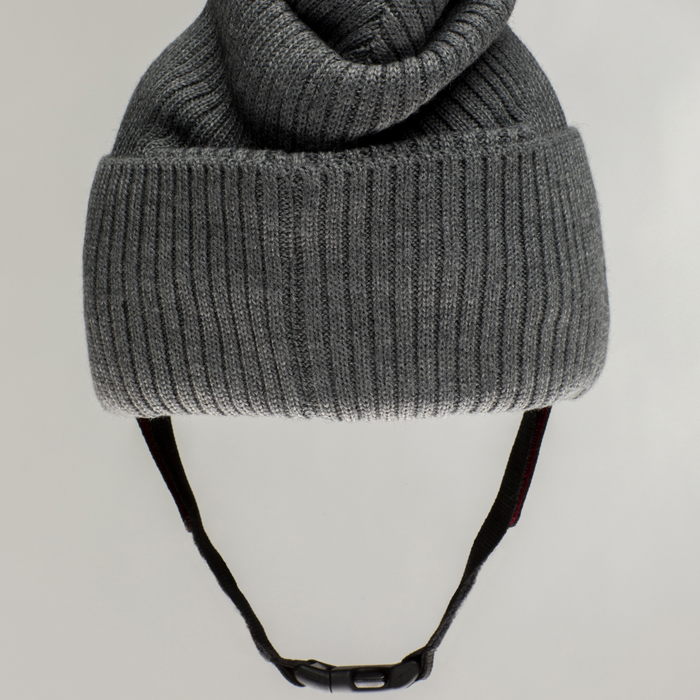 Ribcap Lenny Beanie Protective Helmet [Grey]