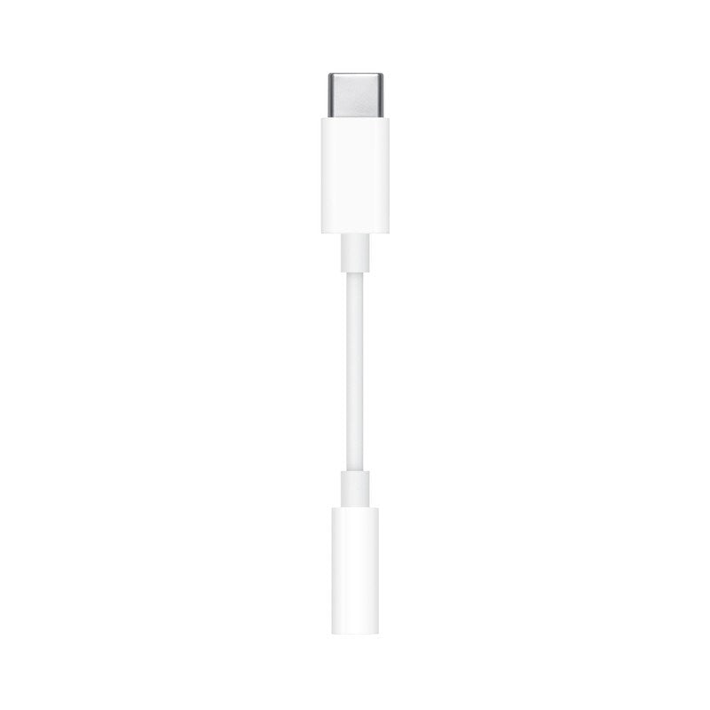 The Apple USB-C to 3.5mm Headphone Jack Adapter by Apple is shown upright on a plain white background.