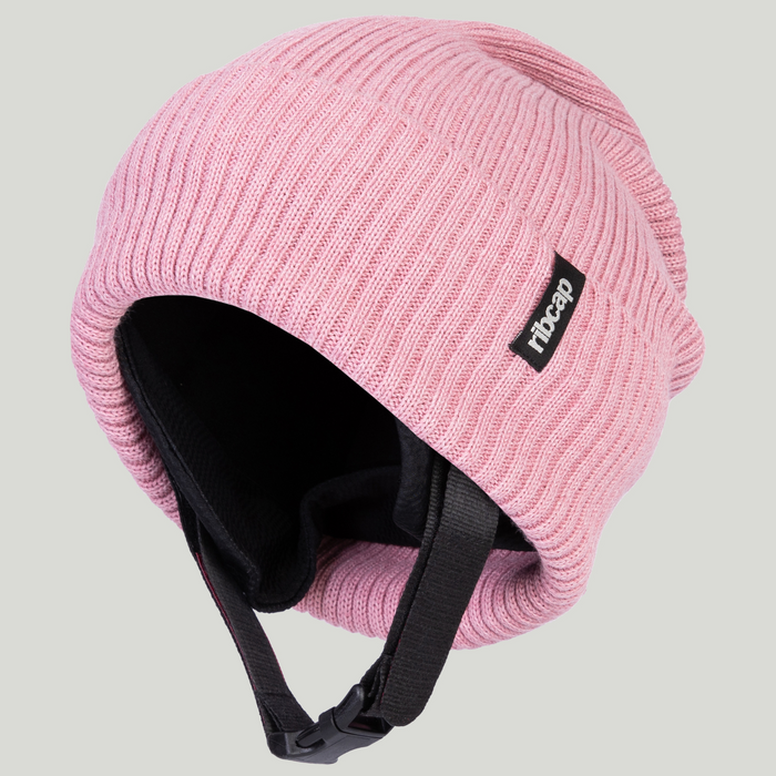 Ribcap Lenny Beanie Protective Helmet [Rose]