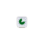 The Time Timer Original (3 Inch) Pocket [White] by Time Timer features a green disk showing 25 minutes remaining—ideal as a desktop timer for task management.