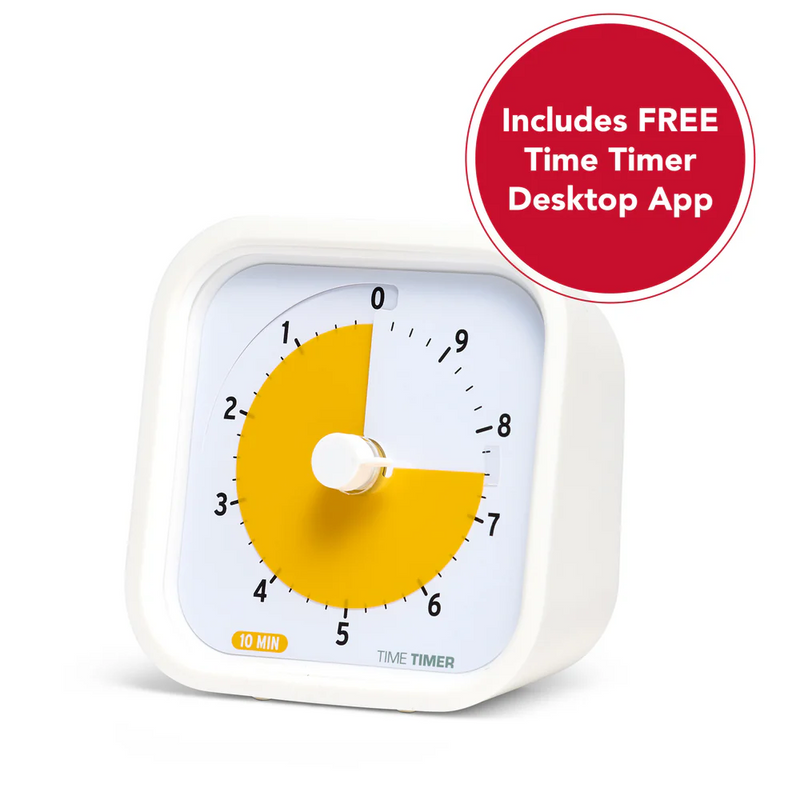 Time Timer MOD [White] (10 Min)