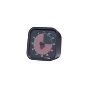 The Time Timer MOD - Home Edition [Metallic Storm] by Time Timer is a black square visual countdown timer with white numbers, a pink section showing about 35 minutes left, and five-minute markings—ideal for home routines and daily time management (60 min).