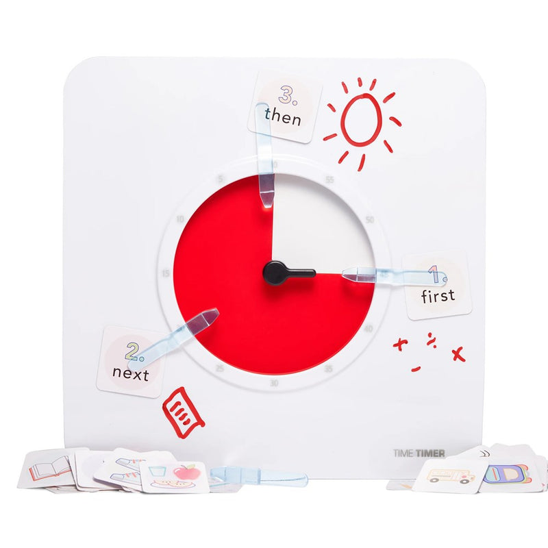 Time Timer Original (8 Inch) with Visual Scheduler