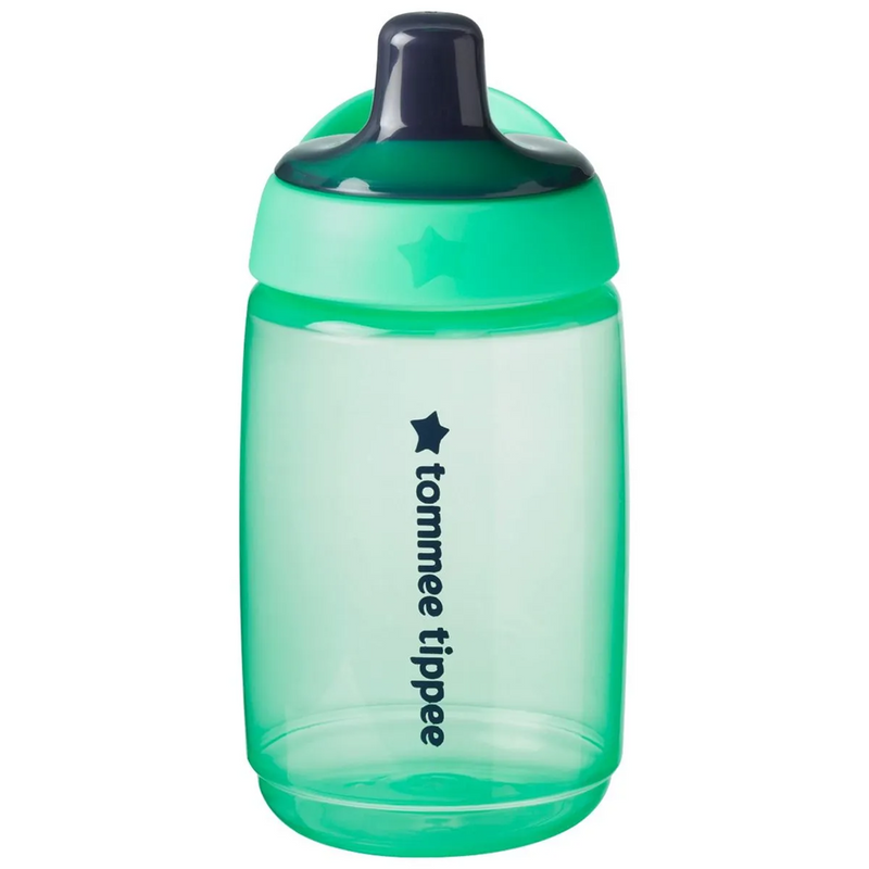 Tommee Tippee Closer to Nature Sportee Cup 390ml – Leak-Proof, 12m+, Assorted Colours