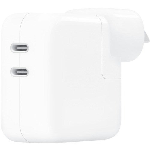 Apple 35W Dual USB-C Port Power Adapter (Requires USB-C Cable - Sold Separately)