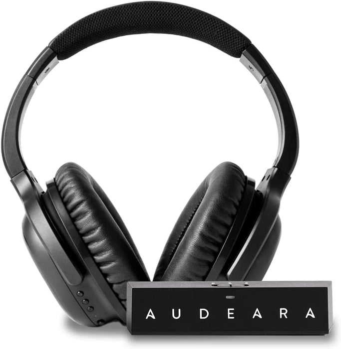 Audeara A-01 Noise Cancelling Headphones TV Bundle