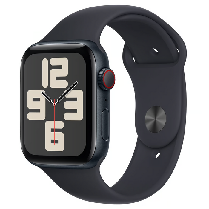 Apple Watch SE (2nd Gen) GPS + Cellular - 40mm Midnight Aluminium Case with Midnight Sport Band - M/L