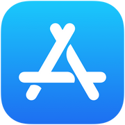 The Apple App Store icon—a white stylized A on a blue gradient—helps you find Assistive Tech’s PODD for Grid (English) In-App Purchase, which must be bought with Grid for iPad. Perfect for checking NDIS Replacement Support pricing.